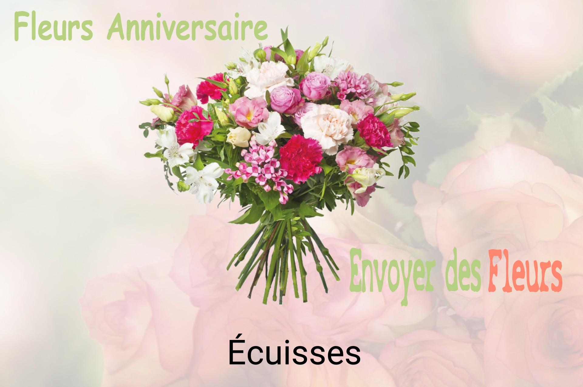 Bouquet de fleurs d’anniversaire livré à Écuisses