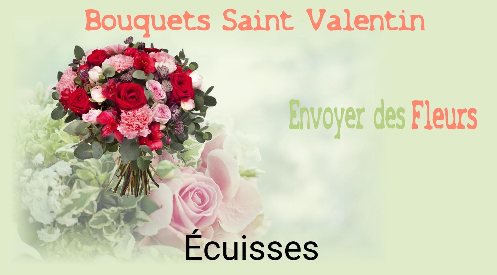 Roses de Saint-Valentin livrées à Écuisses